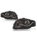 Farol Audi A4 c/ Led 2007 a 2012 Sportback Black Modelo Ame