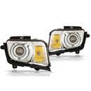 Farol Camaro c/ Led 2011 a 2012 Sport Cromado c/ Projetor -